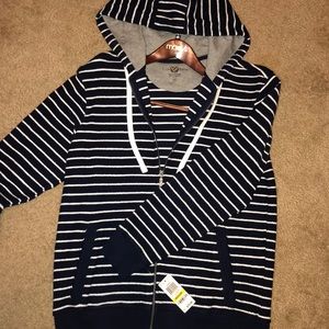 BNWT: Macy’s Club Room zip up hoodie